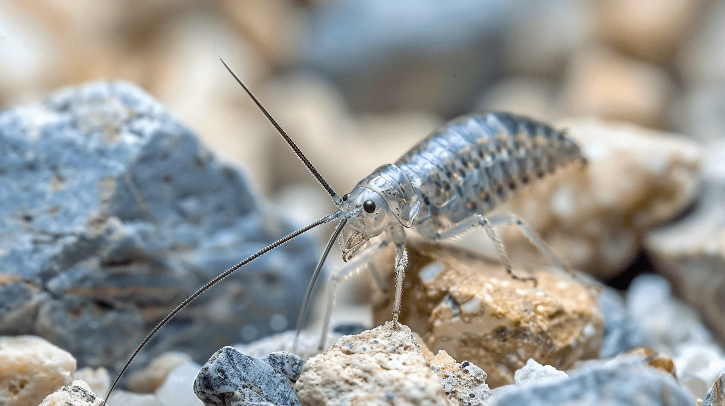 Silverfish pest identification