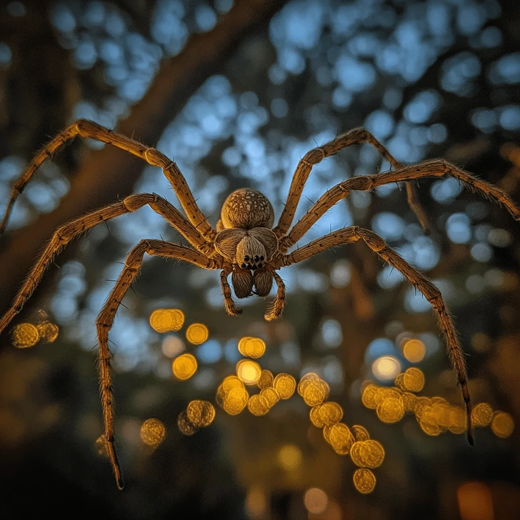 Spiders pest identification